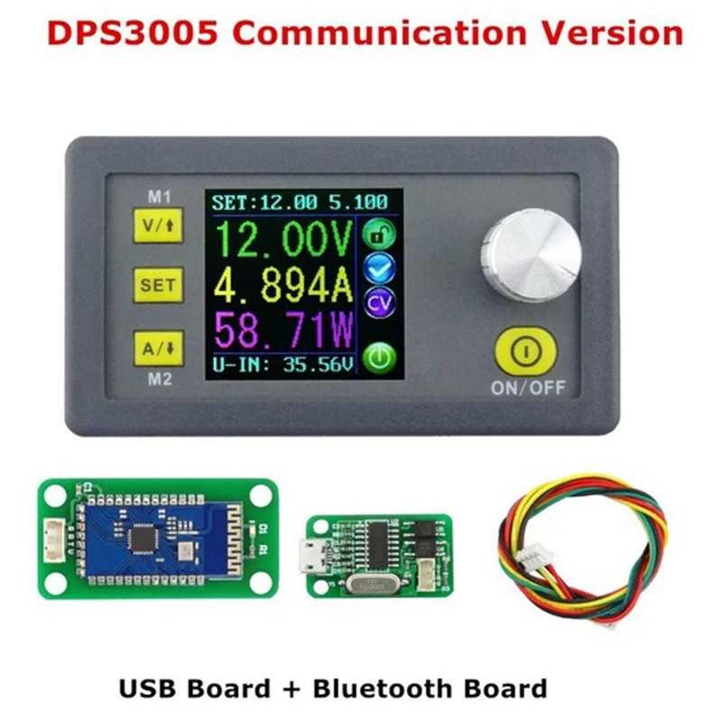 Dps3005 функция связи Постоянное Напряжение Ток понижающий модуль питания Преобразователь напряжения ЖК-вольтметр 32 В 5A