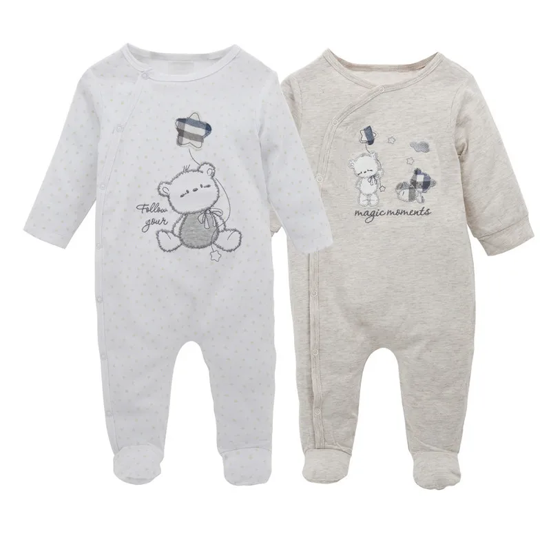 Kavkas 2 unids/set mamelucos de bebé primavera bebé niño ropa de niño conjunto de ropa de bebé niña ropa Bebe infantil monos Kavkas 2 unids/set mamelucos de bebé primavera bebé niño ropa de niño conjunto de ropa de bebé niña ropa Bebe infantil monos