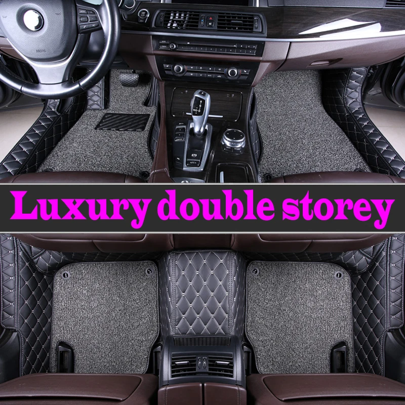

ZHAOYANHUA Custom car floor mats for Mercedes Benz CLK W208 W209 c209 styling carpet floor