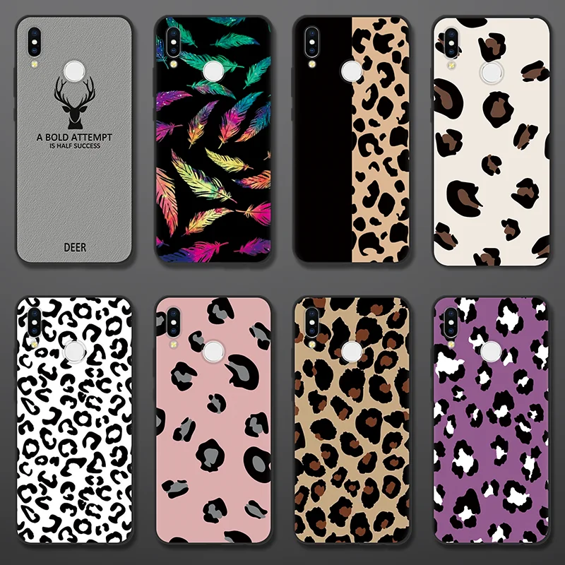 

TPU Coque For Huawei P8 P9 P10 P20 P30 Mate 10 20 30 Pro Lite 2017 2019 Cover For Huawei Honor 7A Pro 9 10 Lite 8X Leopard Case