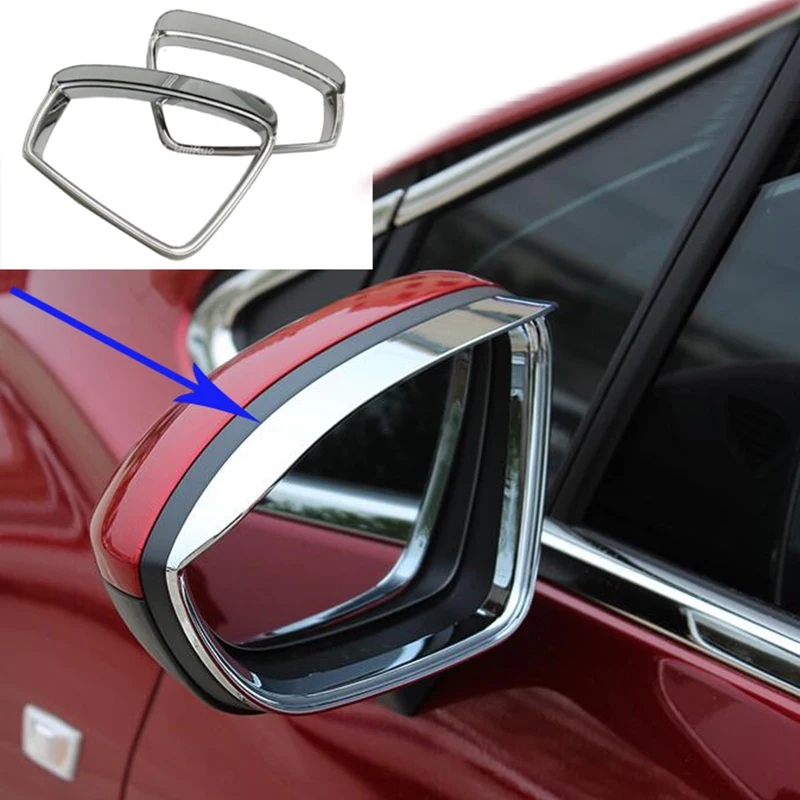 Rearview Mirror Rain Eyebrow Reflective Side Mirrors Rain Visor Cover