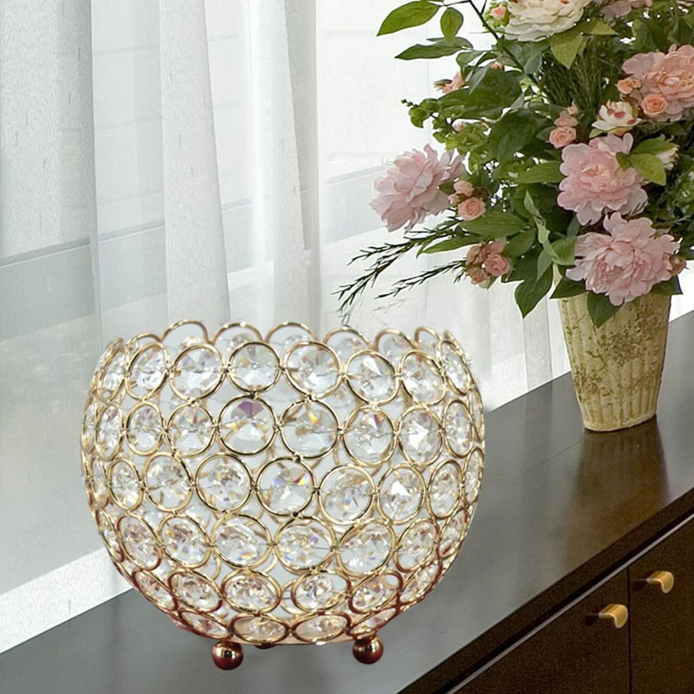 Золото Современный Tealight Юбилей свадебного торжества декоративный подсвечник Home