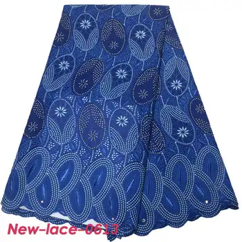 

African Dry Lace Fabric Swiss Voile With Stones Swiss Cotton Lace High Quality 2019 Lace Fabrics For Wedding A004