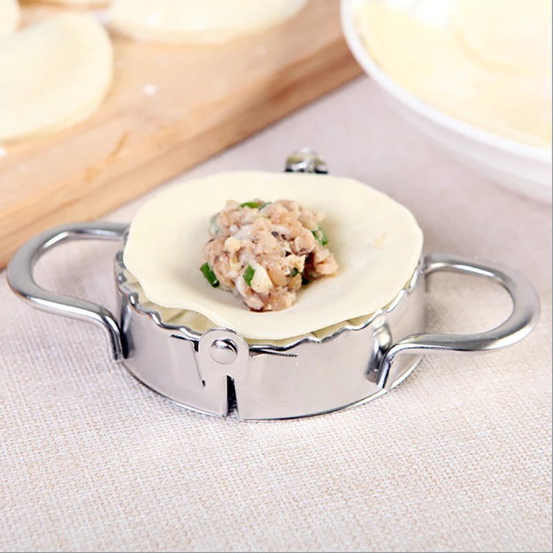 ONEUP Stainless Steel Dumpling Mould Dumpling make device Wrapper Maker Kitchen Accessories Cooking Pastry Tools