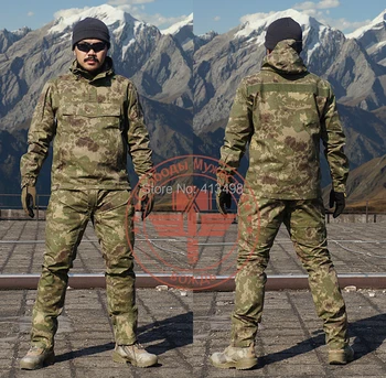 

Men's Military BDU Tactical Combat Hunting T Shirt & Pant Outer camouflage CS training uniform suits