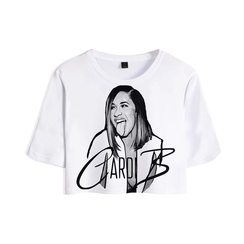 

2019 hot Cardi b Coat 3D Print Spring Summer Shorts T-shirt Women Sexy Clothes Hot Sale Casual Harajuku Kpop Size 4XL