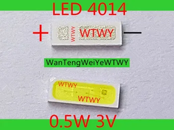 

50pcs OSRAM LED 4014 LED TV Backlight High Power 0.5W 3V LED Backlight Cool white For LED LCD TV Backlight Application