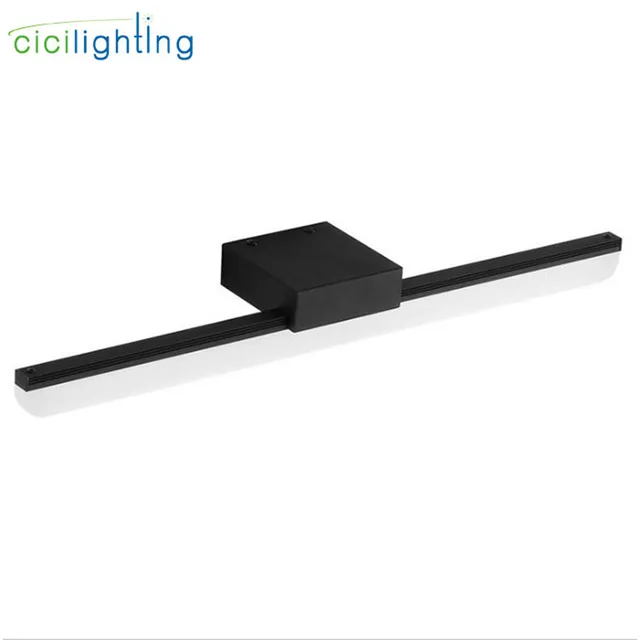 $US $29.99  Black Cosmetic Mirror lamp LED European makeup Light Vanity Bathroom Wall lights L40cm L50cm L60cm 