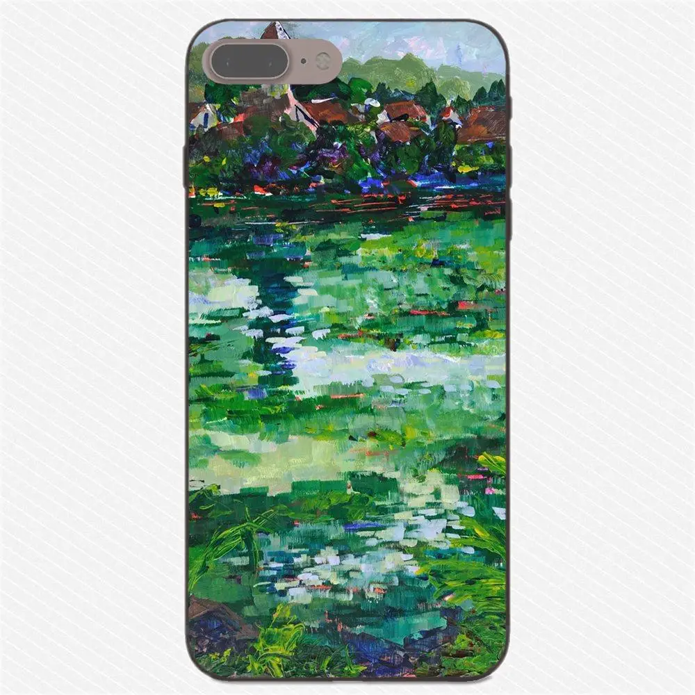 Картина маслом Клода монета дизайн для Huawei Y3 Y5 II Y6 Y7 Y9 nova 2 Plus 2S 3i 4 Lite Prime 2017 2018