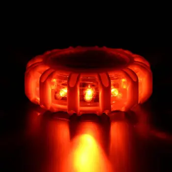 

Multi-function Emergency Safety Flare Red Road Flare Magnet Flashing Warning Night Lights Roadside Beacon For Car Truck Boat