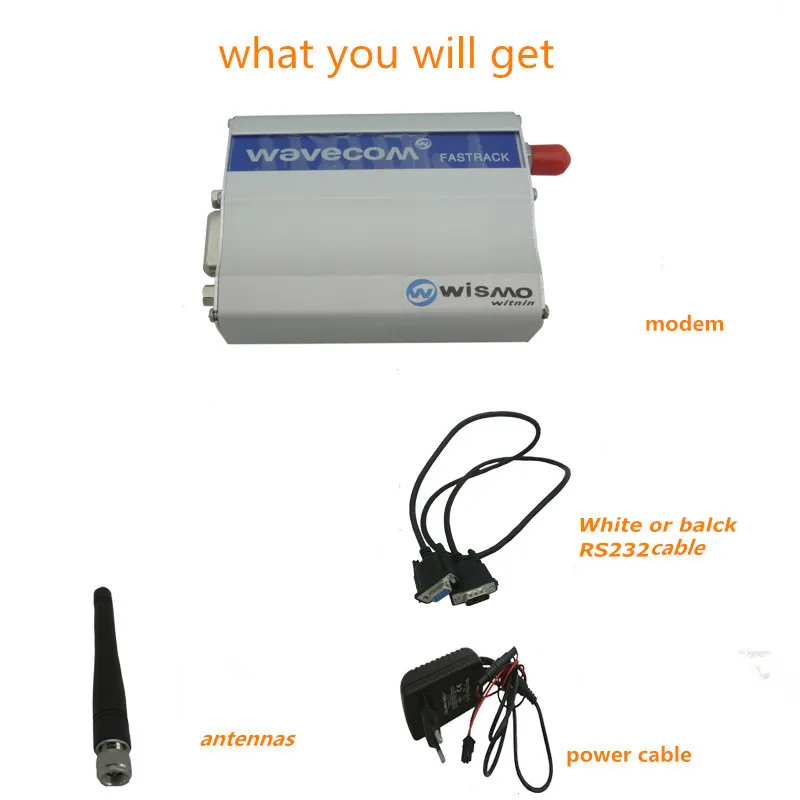 Лидер продаж один порт rs232 сим карты модем gsm gprs wavecom fastrack m1306b|wavecom fastrackgsm modem |