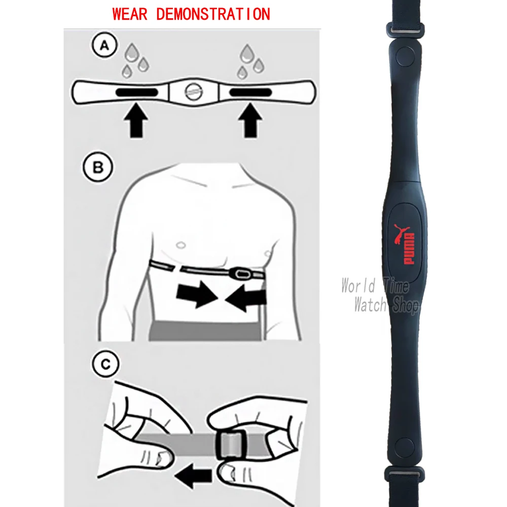 PUMA WATCH Sports wind series timing function electronic neutral watch PU910961004