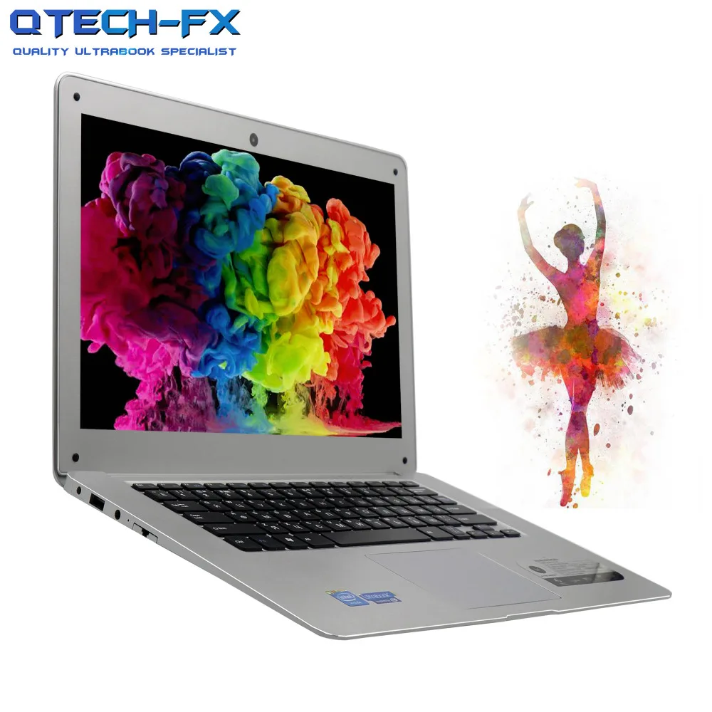 

14" Notebook 8GB RAM SSD 256GB 128GB 64G +750GB HDD Windows 10/7 Fast CPU Intel 4 Core Arabic AZERTY Russian Spanish Keyboard