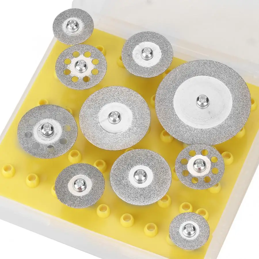 10* Diamond Saw Cutting Blade Wheel Disc for Crystal Jade Glass