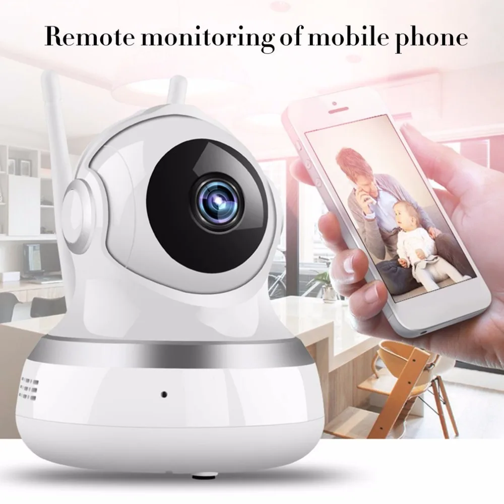 

HD 1080P Wireless Baby Monitor Smart WiFi Audio CCTV Camera Home Security Surveillance Camera Dual-Aerials Two-way Intercom