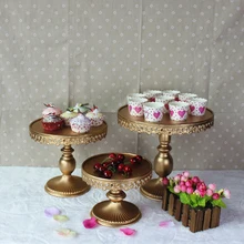 Высокая гладить передач золотой высокие ноги торт диск West Point Сердце лоток Свадебные десерт на платформе компот стекло торт выставка рамка