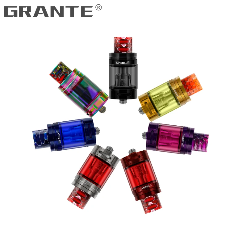 Grante TFV8 Big Baby Atomizer 510 Thread Tank With 810 Drip Tip Mouthpiece TFV8 Baby M2 Coil Glass Tube Vape Tank E Cigarette Grante TFV8 Big Baby Atomizer 510 Thread Tank With 810 Drip Tip Mouthpiece TFV8 Baby M2 Coil Glass Tube Vape Tank E Cigarette