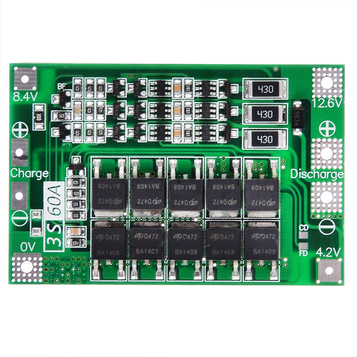 Схема подключения bms 3s 40a
