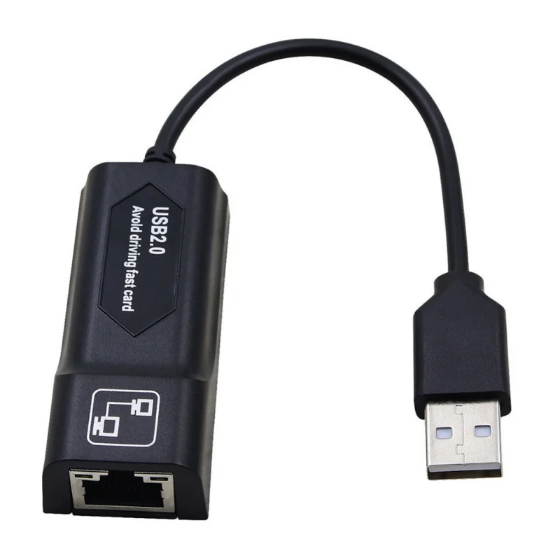 

Network Cards USB to RJ45 10/100 Mbps USB LAN Ethernet Adapter LAN USB Adapter Lan RJ45 Card with Micro USB Adapter