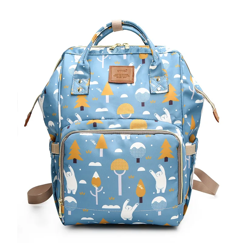 Пылезащитная Водонепроницаемая модная сумка для подгузников, сумка для подгузников для ухода за ребенком, рюкзак для путешествий