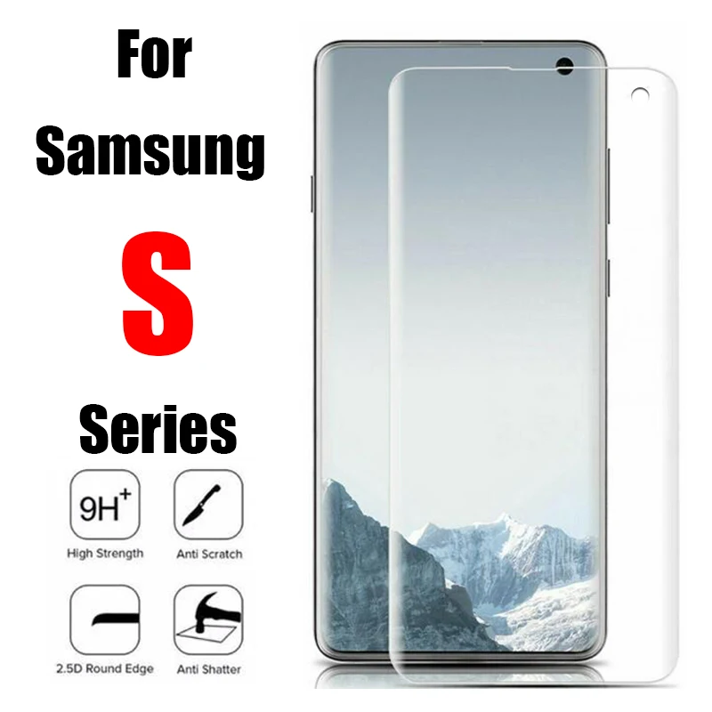 

Protective glass for samsung galaxy s9 s10 plus lite light film 9 10 s 9 10 e hydrogel screen protector s10e 9s 10s cam TPU soft