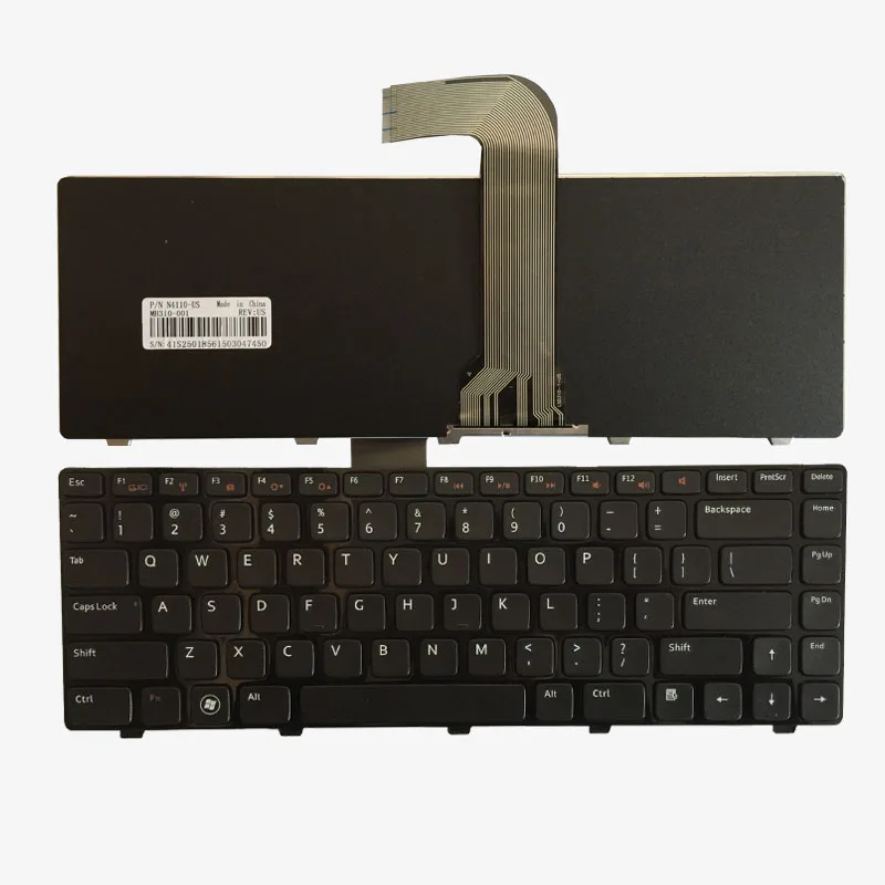  US Keyboard FOR DELL Inspiron 15R 5520 7520 0X38K3 65JY3 065JY3 Enginsh black laptop keyboard with 