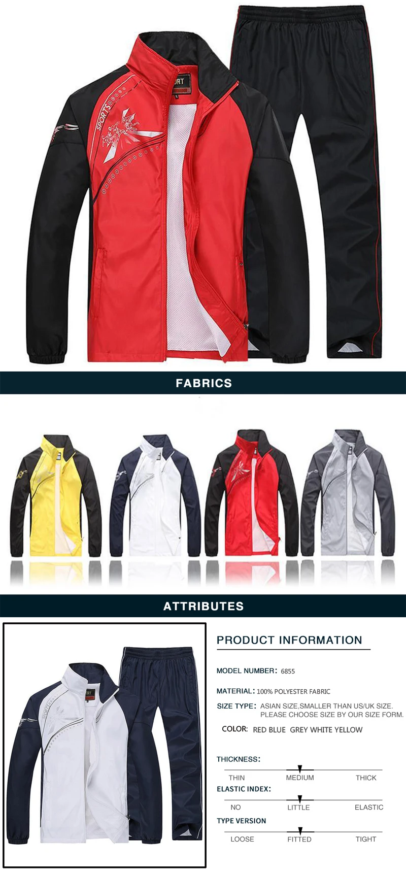 masculino sportsuits primavera outono hoodies & sweatshirts