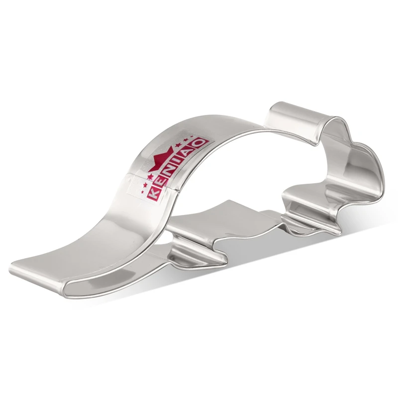 

KENIAO Mouse Cookie Cutter for Kids - 11.8 x 4 cm - Biscuit and Fondant Cutter - Stainless Steel