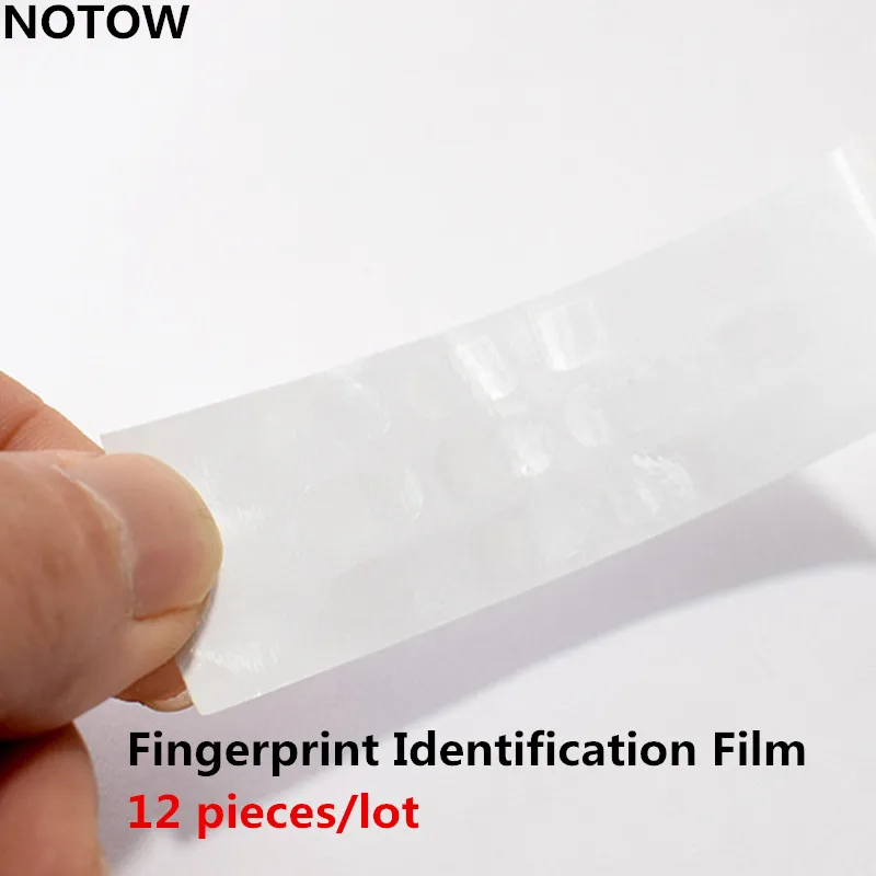 NOTOW прозрачный стикер идентификации отпечатков пальцев защитная пленка отпечатков пальцев домашний ключ протектор кожи для samsung note9/note8/s9