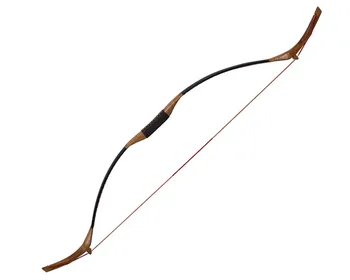 

1 pcs 50lbs traditional recurve wooden longbow bow for hunting