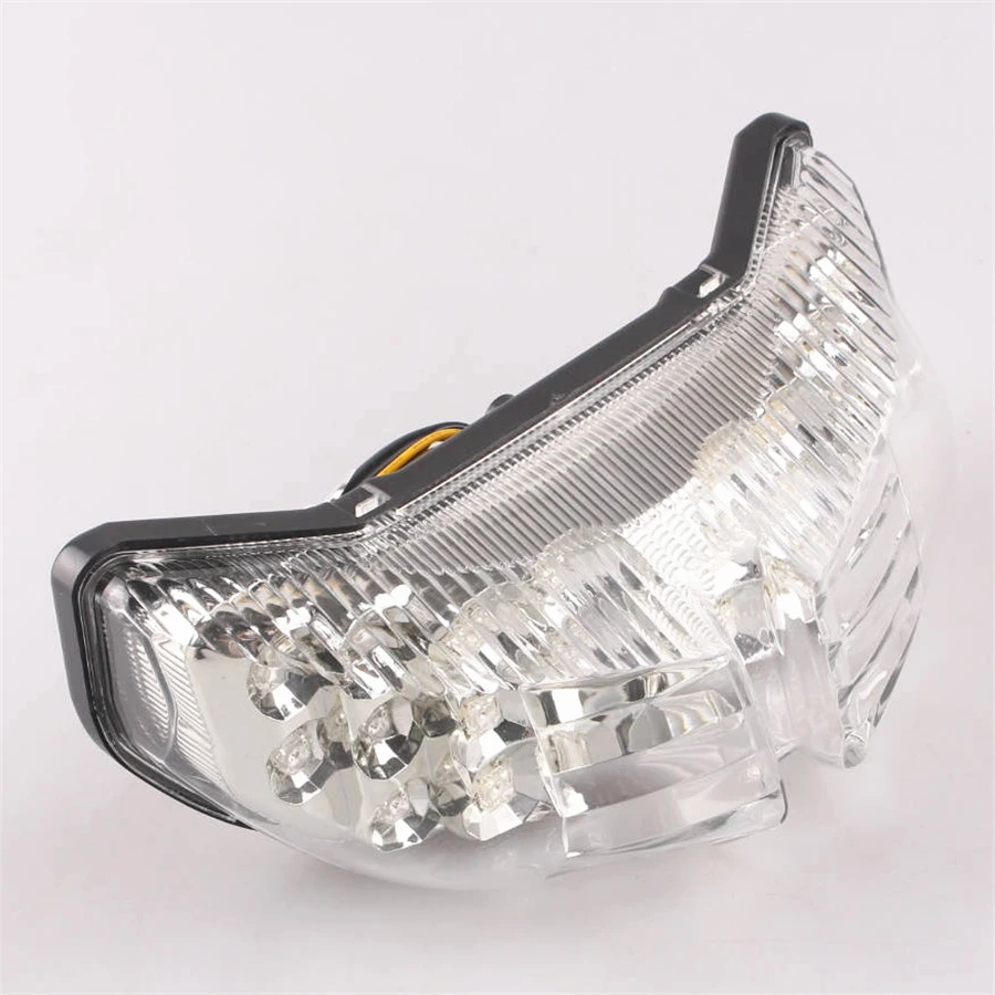 

For YAMAHA FZ1 FZ8 2006 2007 2008 2009 2010 2011 2012 White Motorcycle Parts Integrated LED Brake Taillight Turn Signals