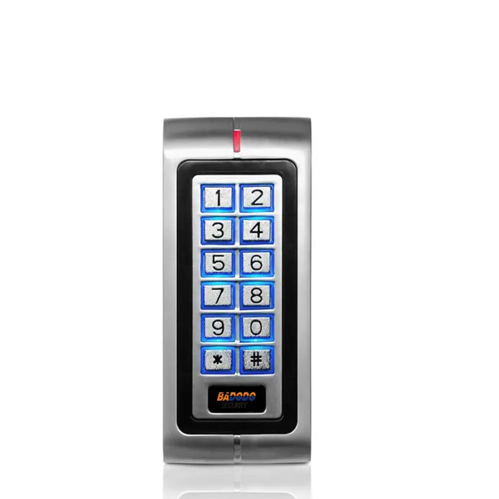 Металлический автономный дверь контроля доступа к Управление контроллер доступа к паролю sebury K2 125 кГц EM кард-ридер для ID-карты 1000 пользователей - Цвет: K2