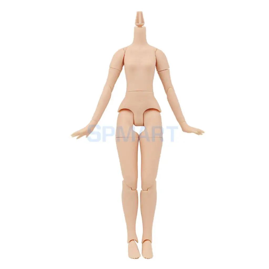 

Natural Skin Body with Flexible Joints Tilt Neck for Custom 12 inch Neo Blythe Licca Doll
