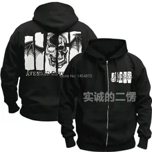 Harajuku Avenged Sevenfold A7X хлопок рок толстовки хорошая мягкая ветровка куртка бренд панк металл sudadera толстовка на молнии