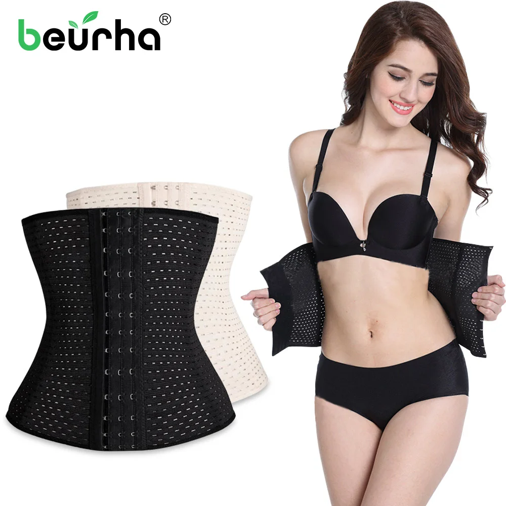 

Dropshipping Women Shapers High Waist Slimming Tummy Control Body Shapewear Lady Corset Waist Support protector trainer Belt