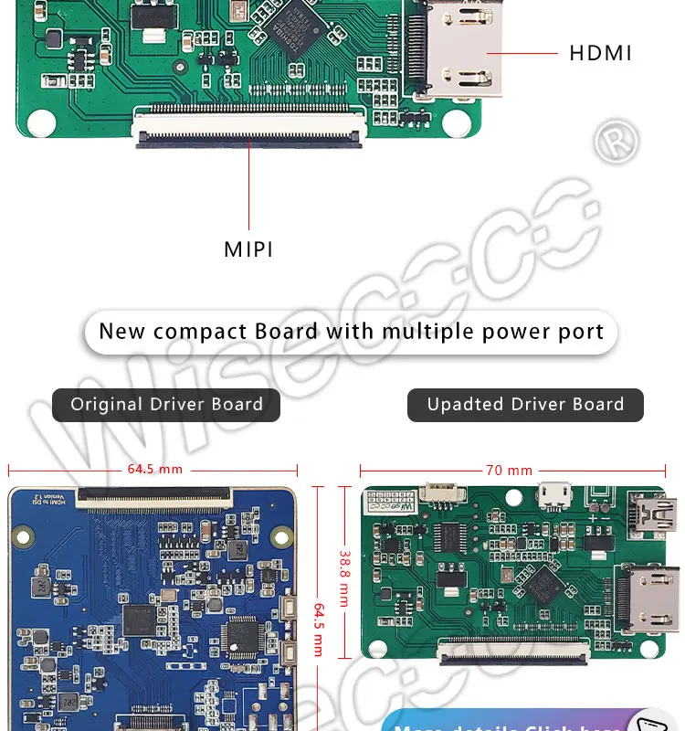 Raspberry pie 8,9 дюймов 2K TFT lcd сенсорный экран Разрешение 2560x1600 TFTMD089030 61 pin 60Hz HDMI с контрольной платой драйвера