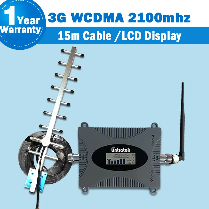 3 г WCDMA 2100 мГц мобильный телефон усилитель сигнала lintratek UMTS Сотовая связь