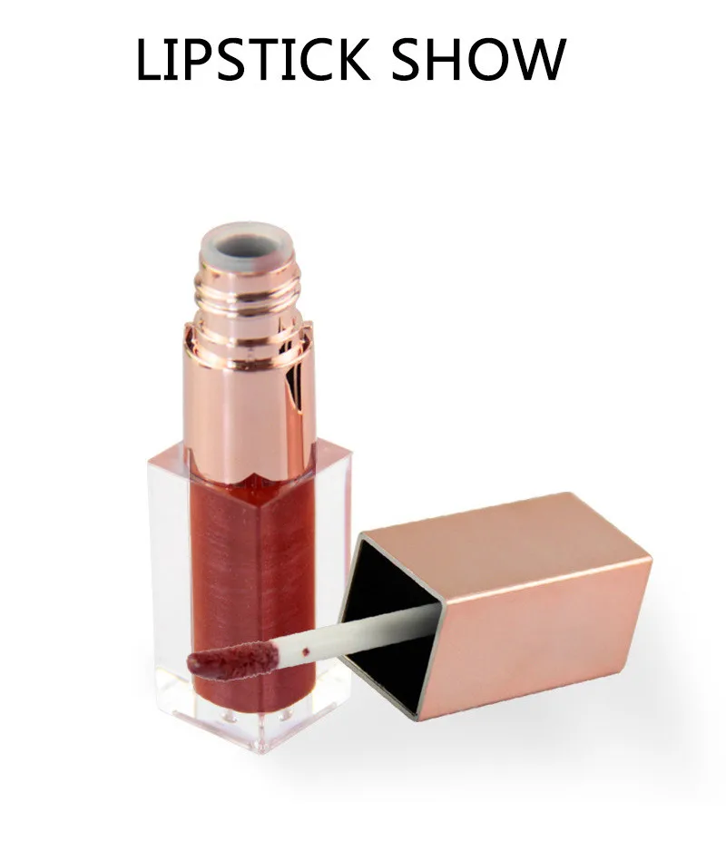 

Liquid Lipstick Glossy Lip-Gloss Lipstick Lip Cream Cosmetic Moist And smooth Lip Gloss Esmalte Labial Perlado YJJ34