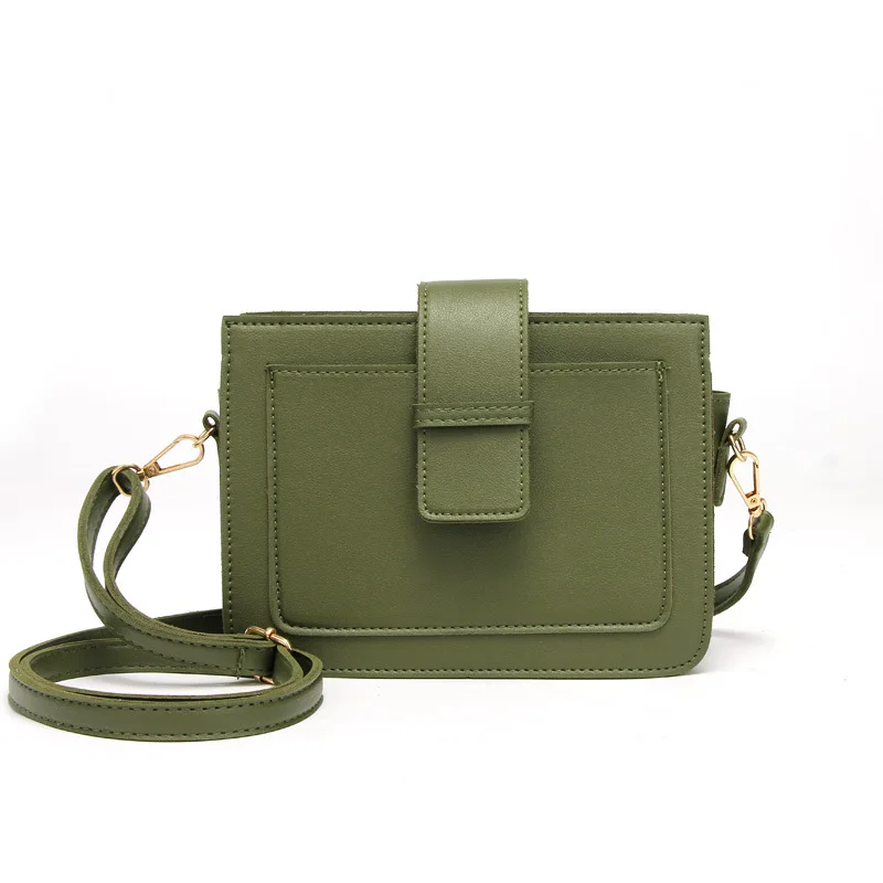 

Pu Leather High Quality Women Bag 2018 New Design Solid Autumn And Winter Women Shoulder Messenger Bag Female Clutch Wallets