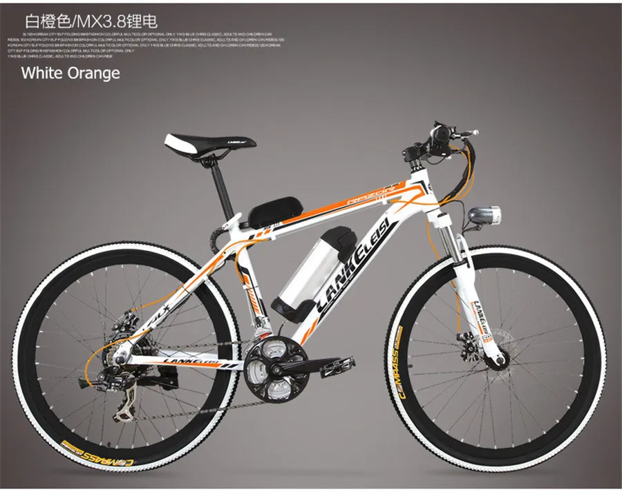 Cheap LANKELEISI electric bicycle 26 inch 36/48V Aluminum Alloy lithium electric bike adult mountain bike 7