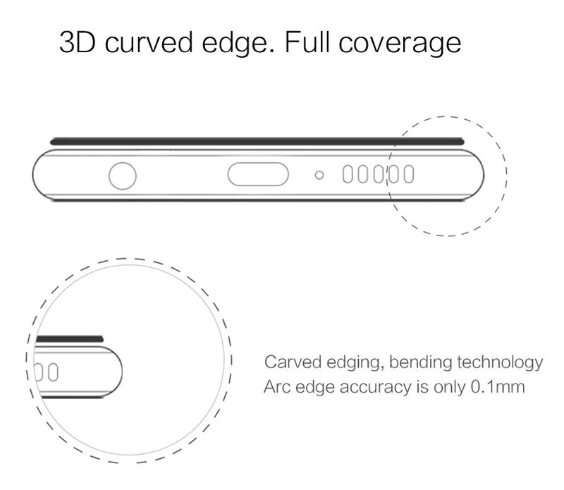 Nillkin 3D CP+ Max закаленное стекло для samsung Galaxy S10 Plus Полное покрытие экрана изогнутый защитный олеофобный