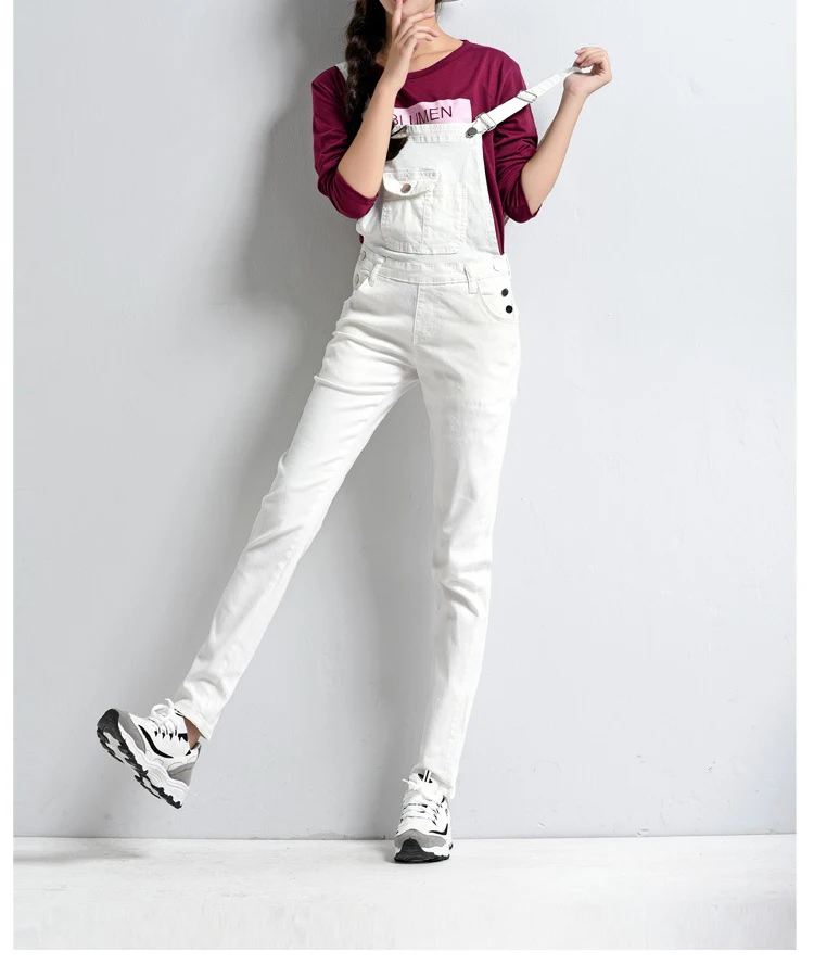 pink and white jumpsuit