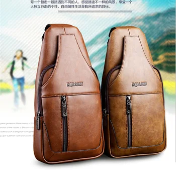

070318 newhotstacy men chest bag male vintage messenger bag