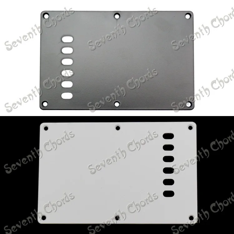 2 Pcs Electric Guitar Backplate Back Plate Tremolo Cavity Cover Spring