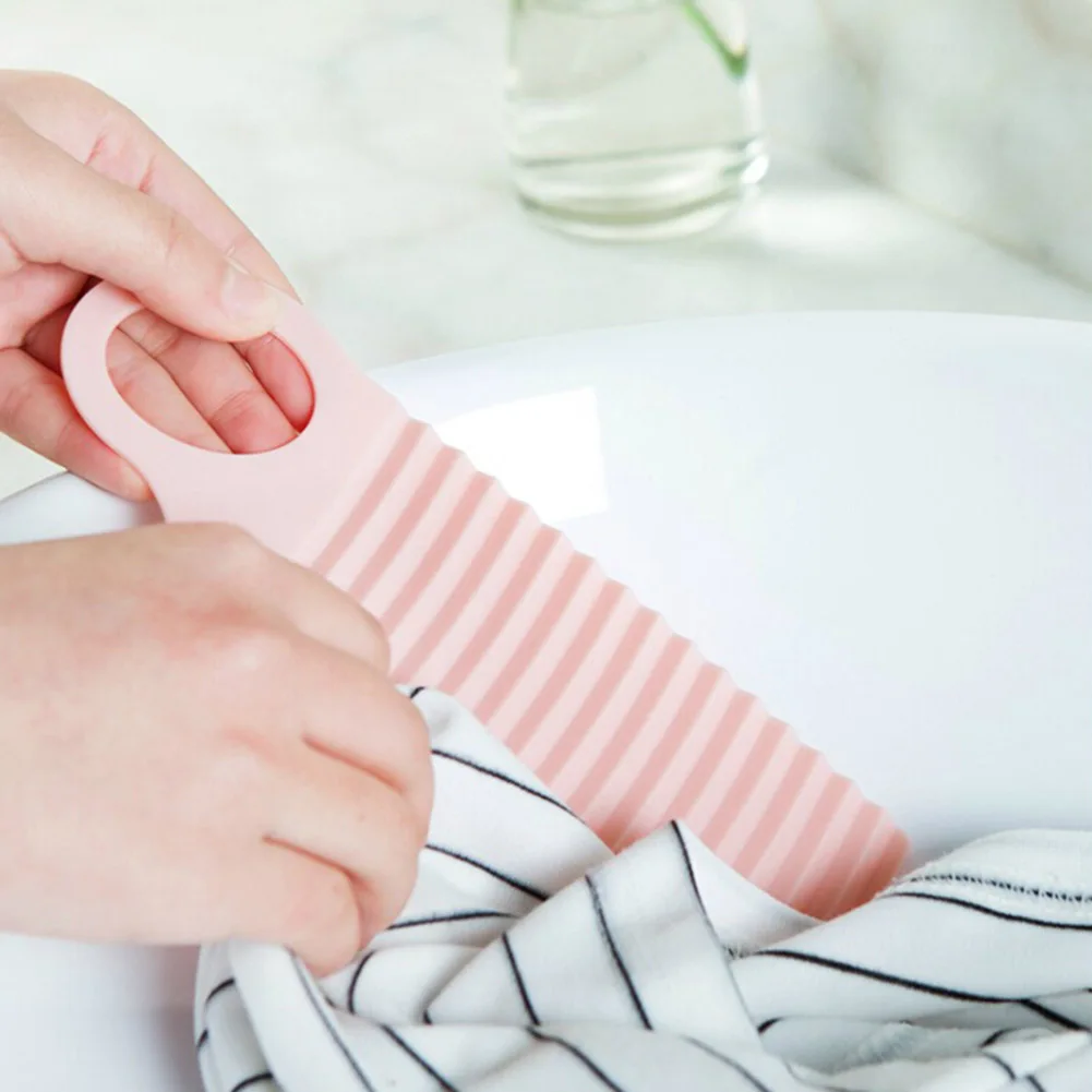 2018 New 1Pcs Wheat Straw mini laundry brush handheld washboard