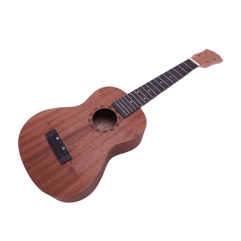 Концертные Гавайские гитары укулеле Diy Kit 23 дюймов красное дерево 4 струны Гавайская гитара для картина ручной работы идеальный родители-ребенок