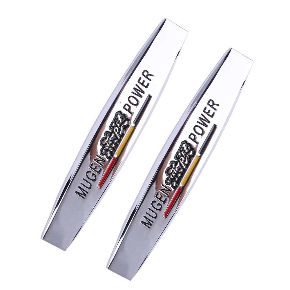 

Vehicle Decoration Metal Rear Trunk Sticker Emblem For Honda Mugen Civic CRV Crosstour H-RV Pilot Odyssey Car Exterior Styling