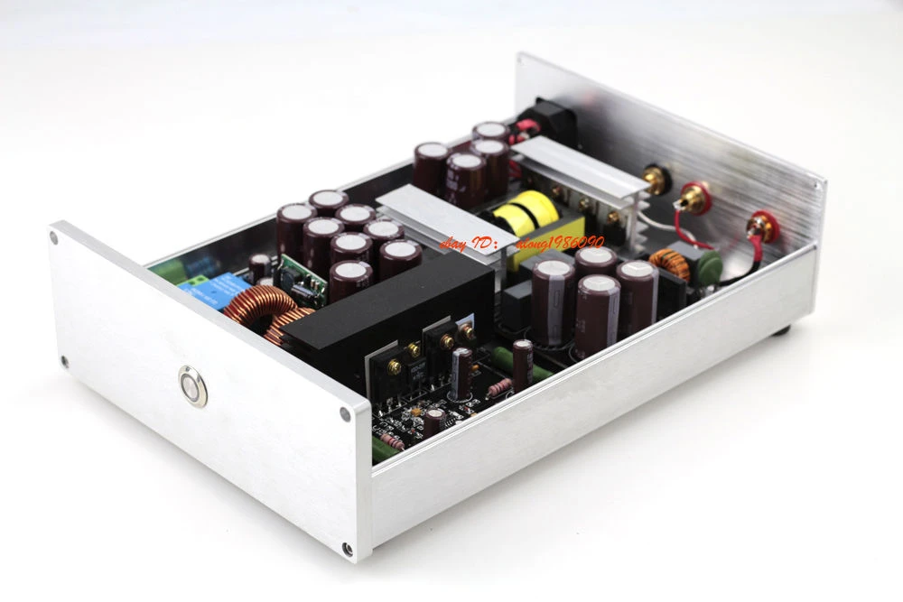 ZEROZONE Finished 1000W Mono Hifi Class D Audio Power Amplifier IRS2092 +IRFB4227 Amp summing amplifier