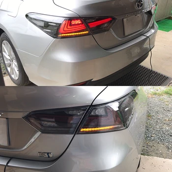 

FOUR COLORS FOR YOUR CHOOSE For 2018 New Toyota Camry Tail Light with moving signal function car accessories led light