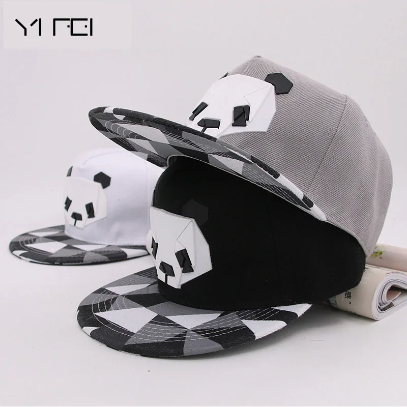 

Outdoor Lovers Animal Baseball Cap Hip-hop Male Ms. Cute Panda Zebra Penguin Sheep Rubber Hat Napback Flat-brimmed Men Hat